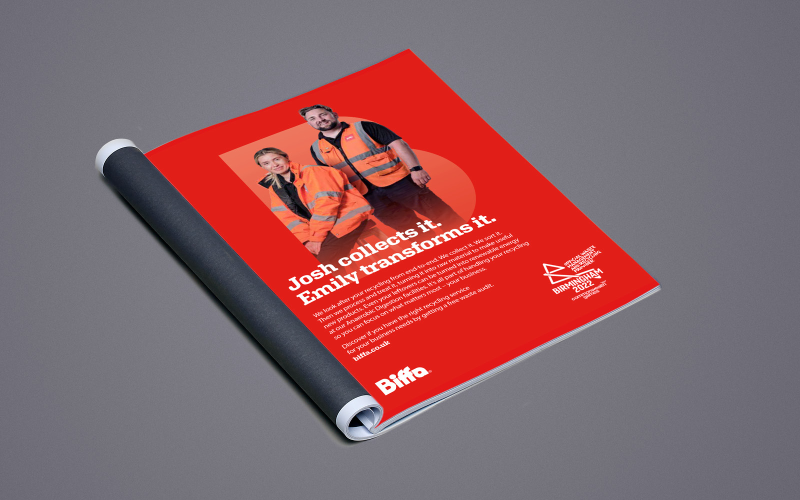 Biffa print ad